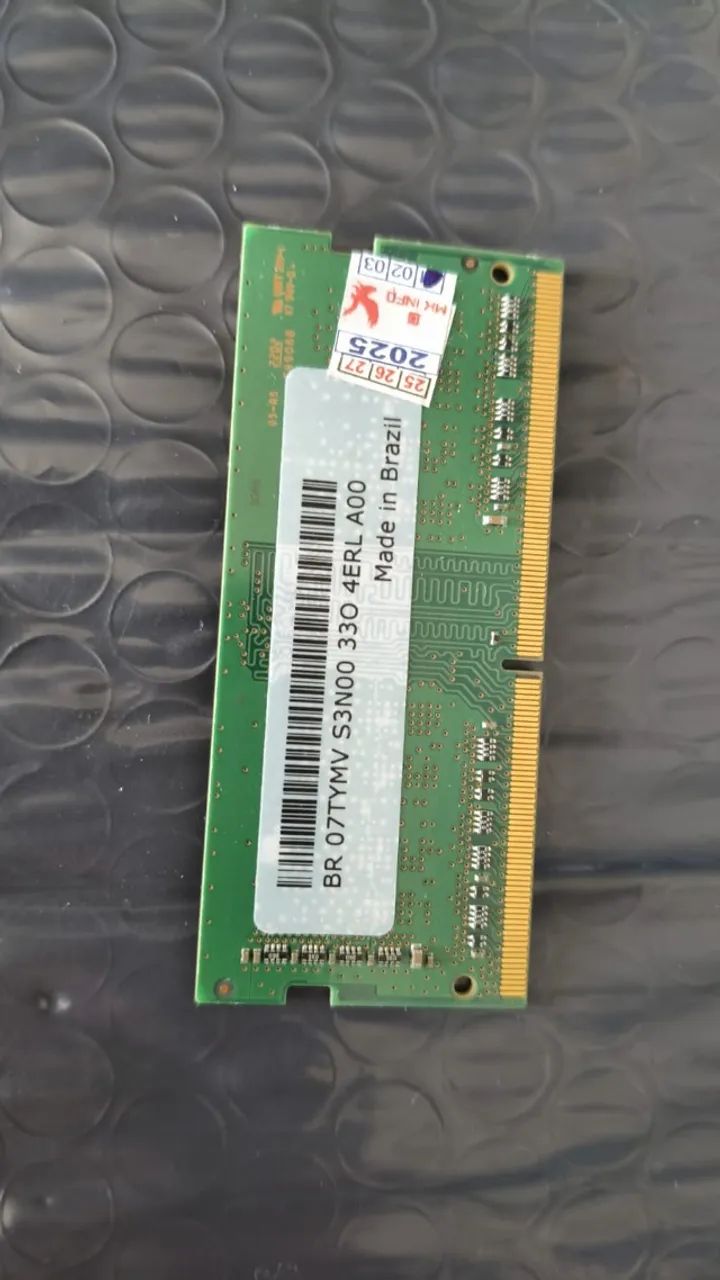 Memória RAM 4GB DDR4 3200MHz para Notebook - Smart - Foto 2