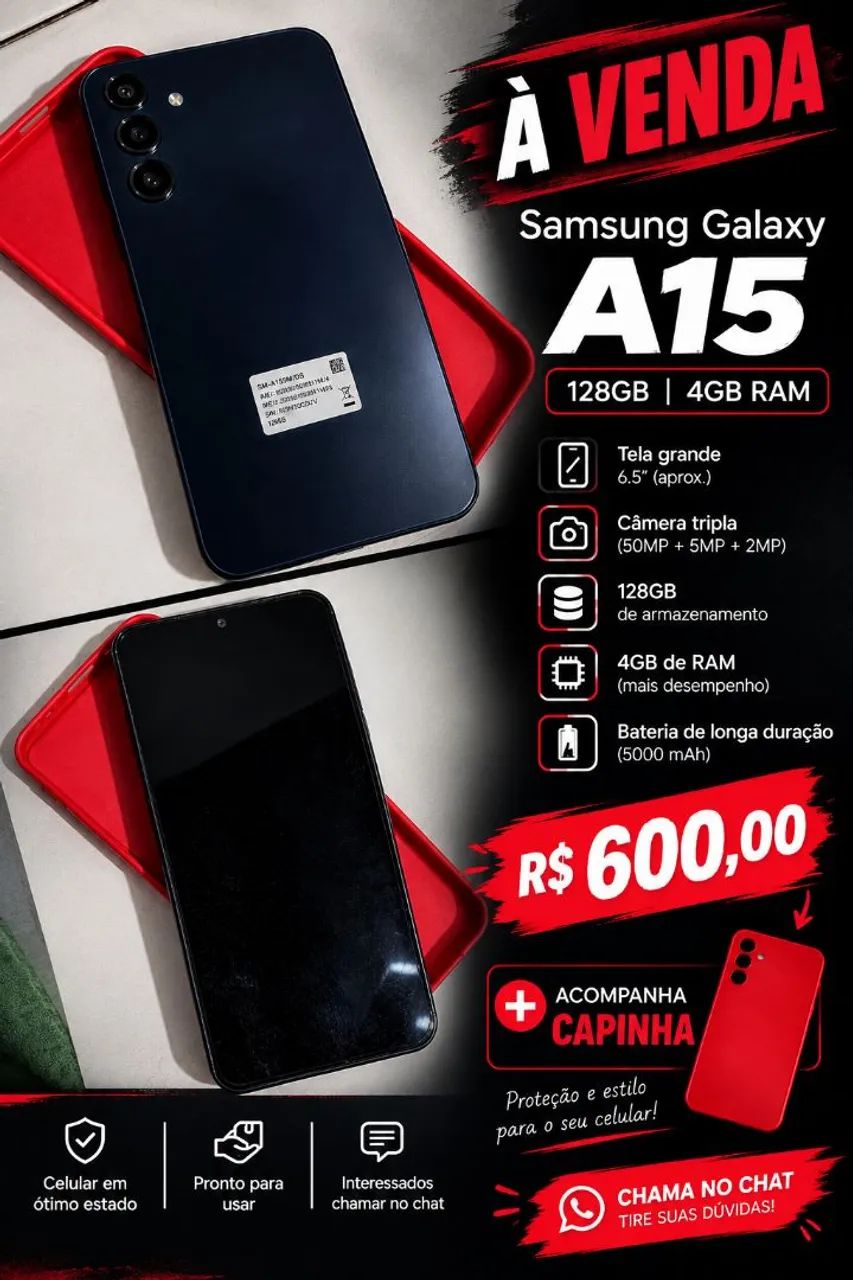 Galaxy A15 - Usado