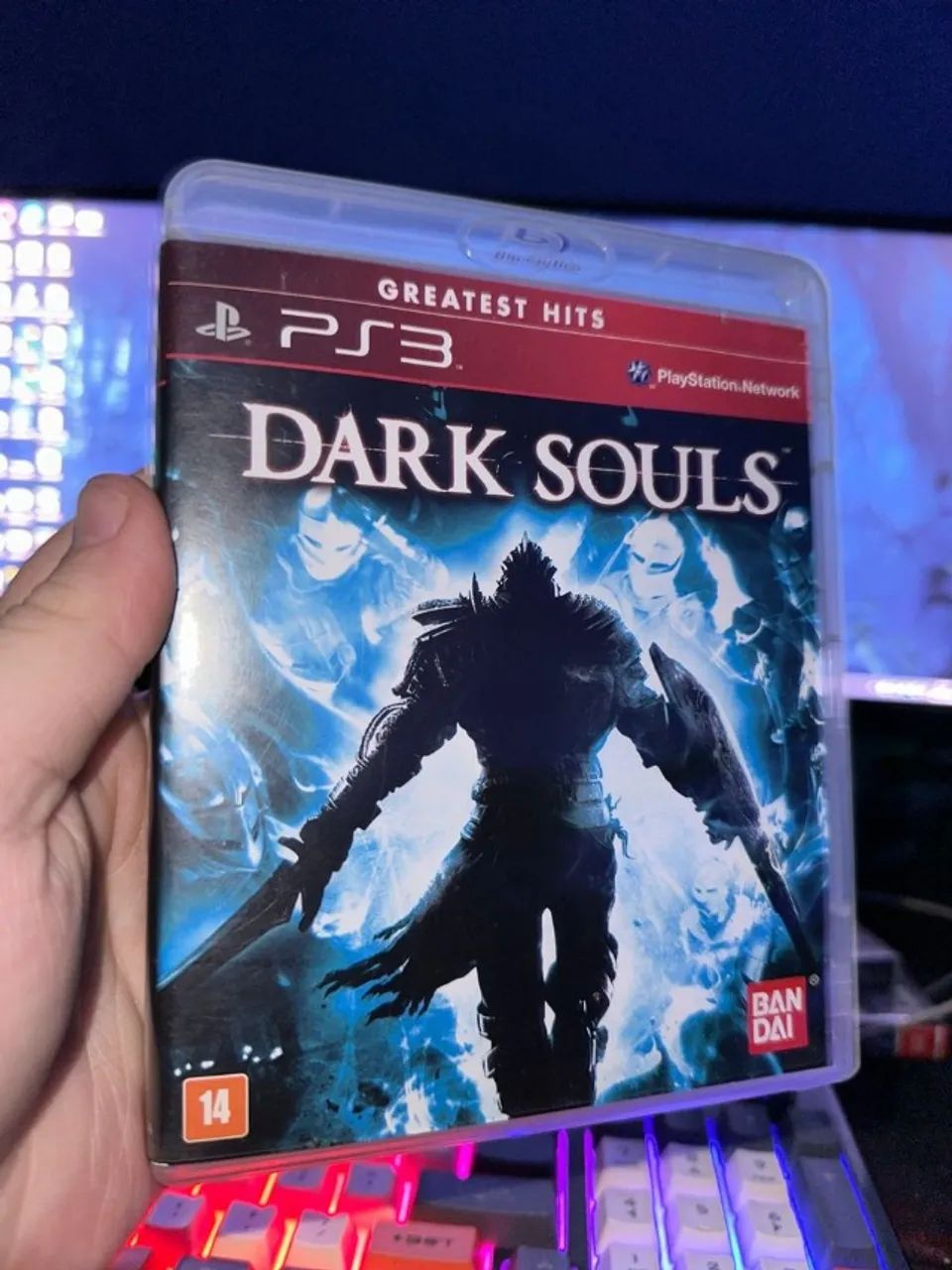 jogo original para ps3 midia física - dark souls 1
