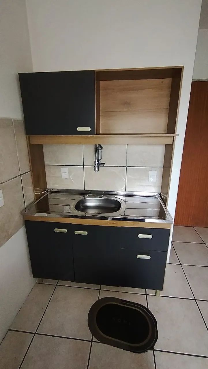 Cozinha completa com cuba