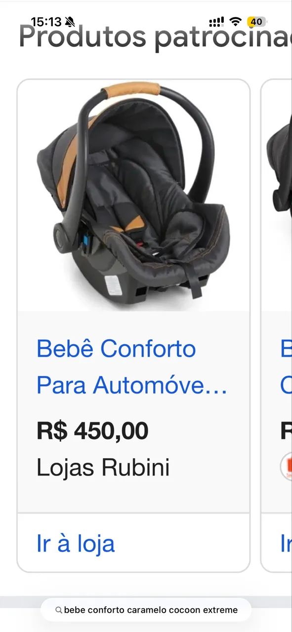 Bebê conforto novo galzerano  - Foto 3