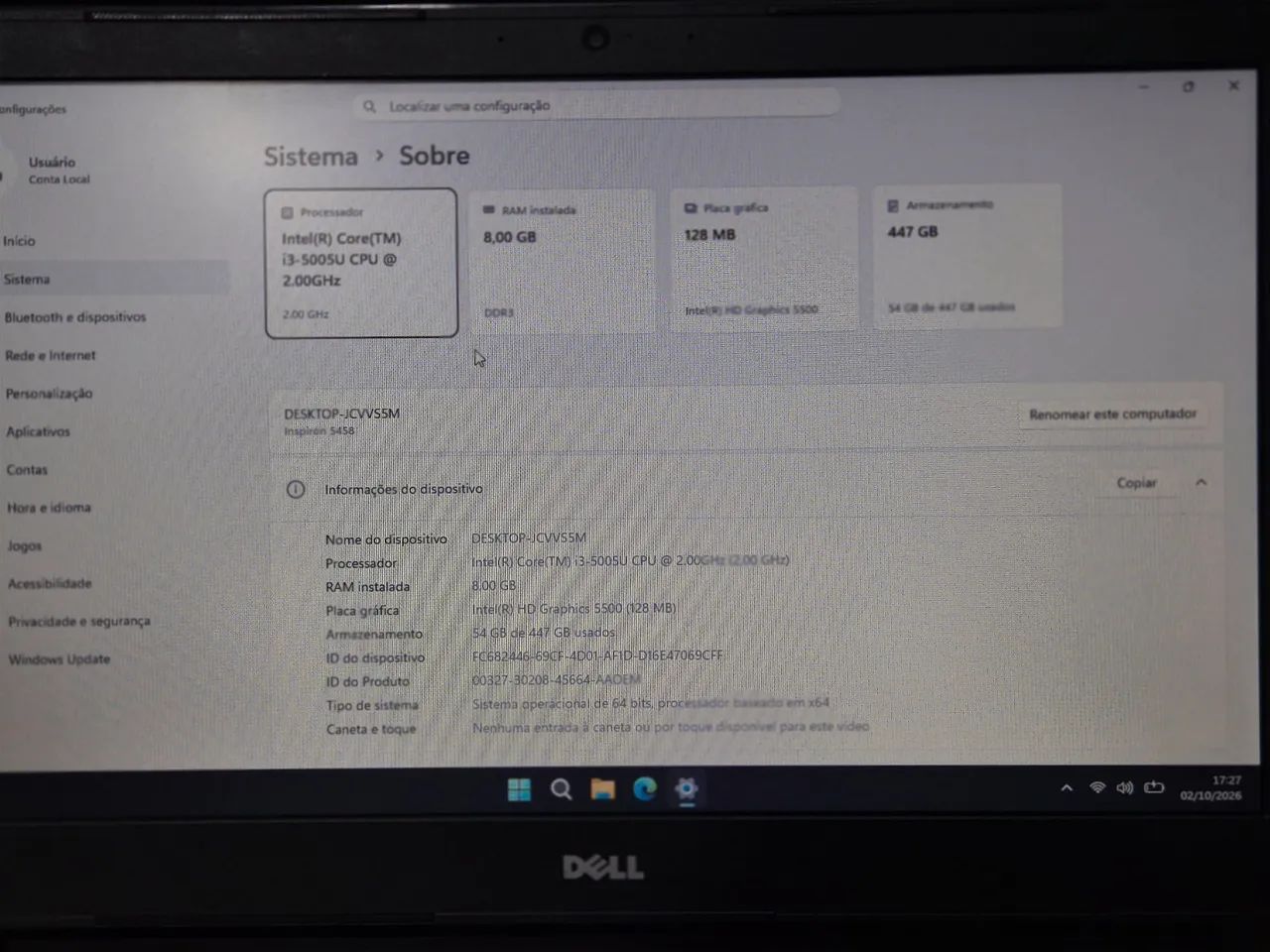 Notebook Dell Core i3 - Foto 4