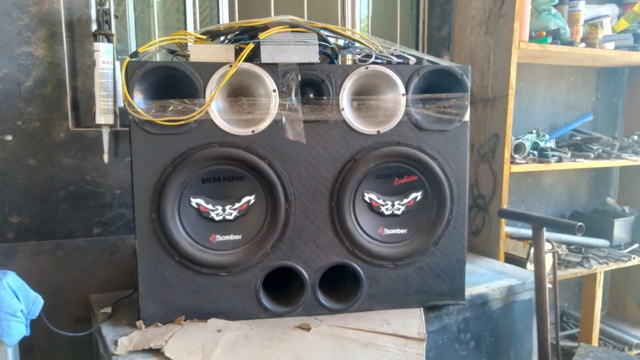 Caixa de som Completa 