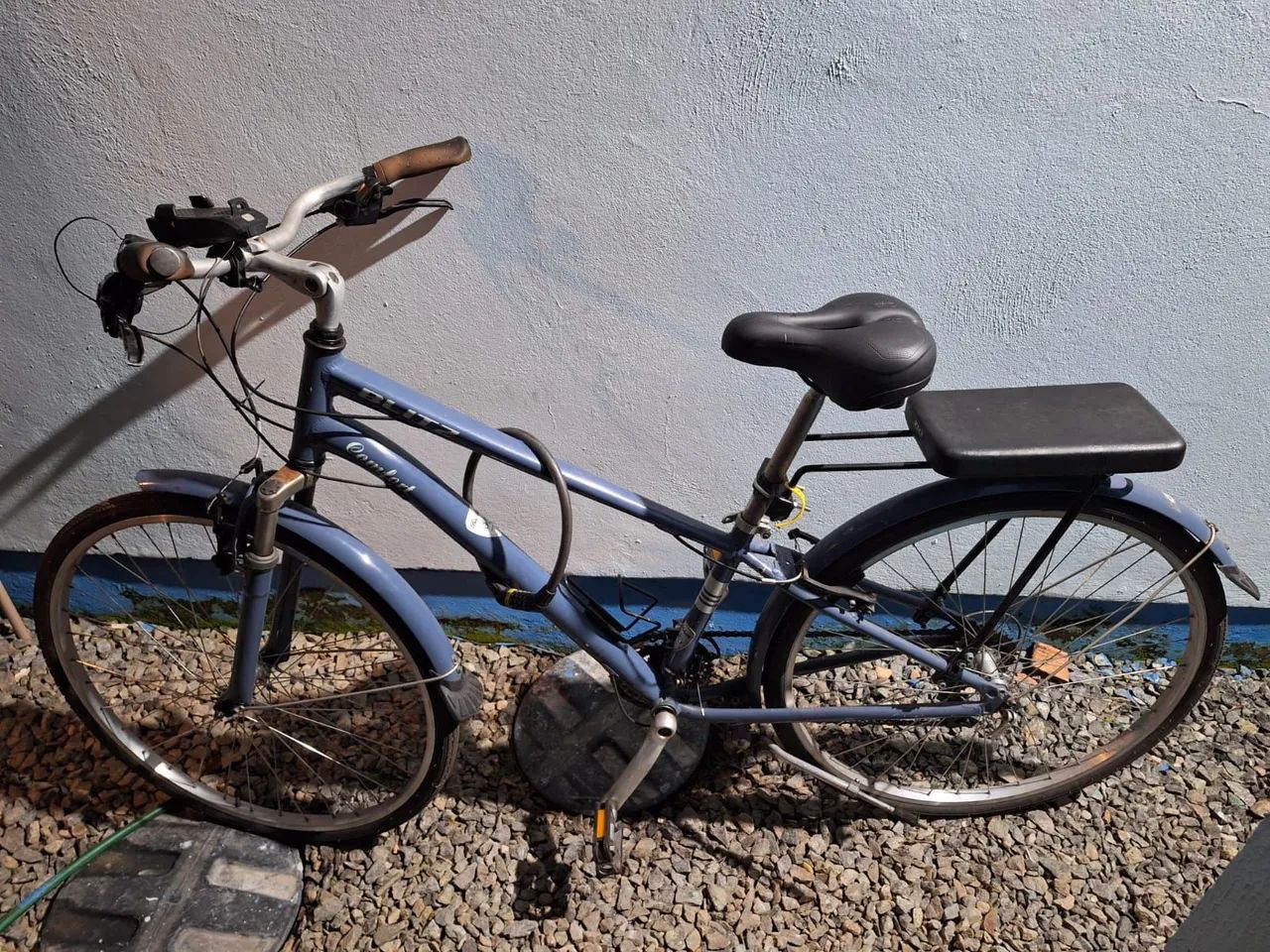 Bicicleta em alumínio