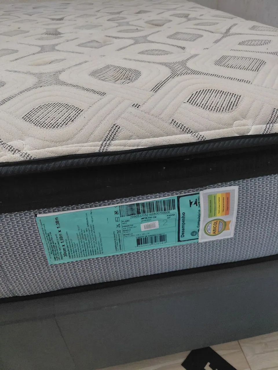 Cama boxe casal semi nova - Foto 4