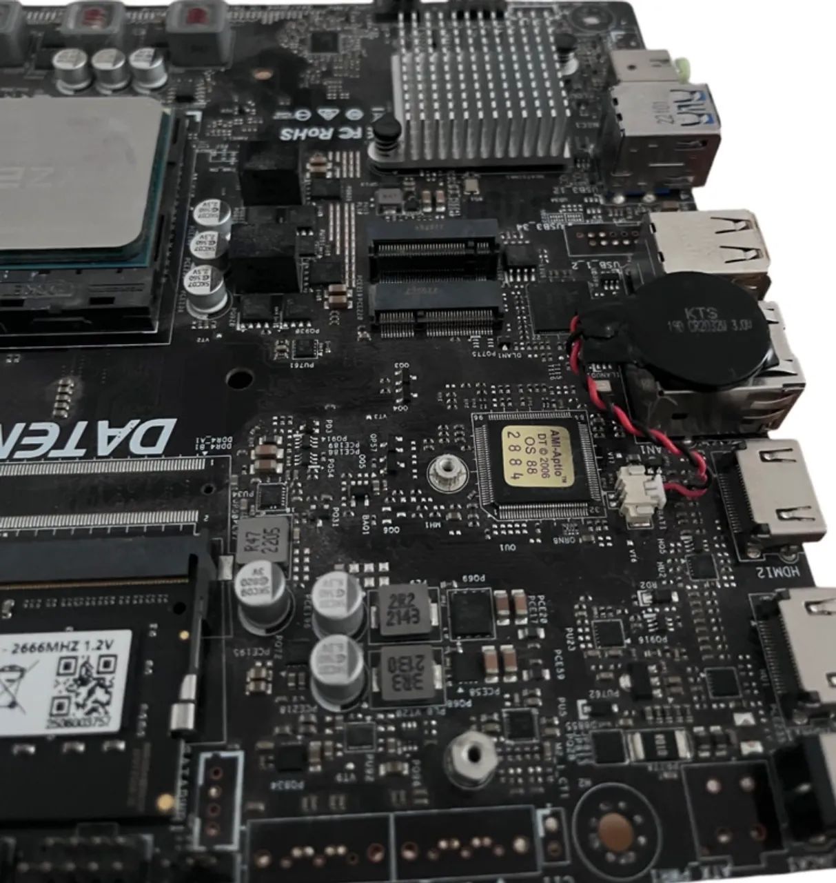 KIT Thin ITX - DATEN DA3MT - Ryzen 3 3200G - 8GB RAM DDR4 - Foto 5