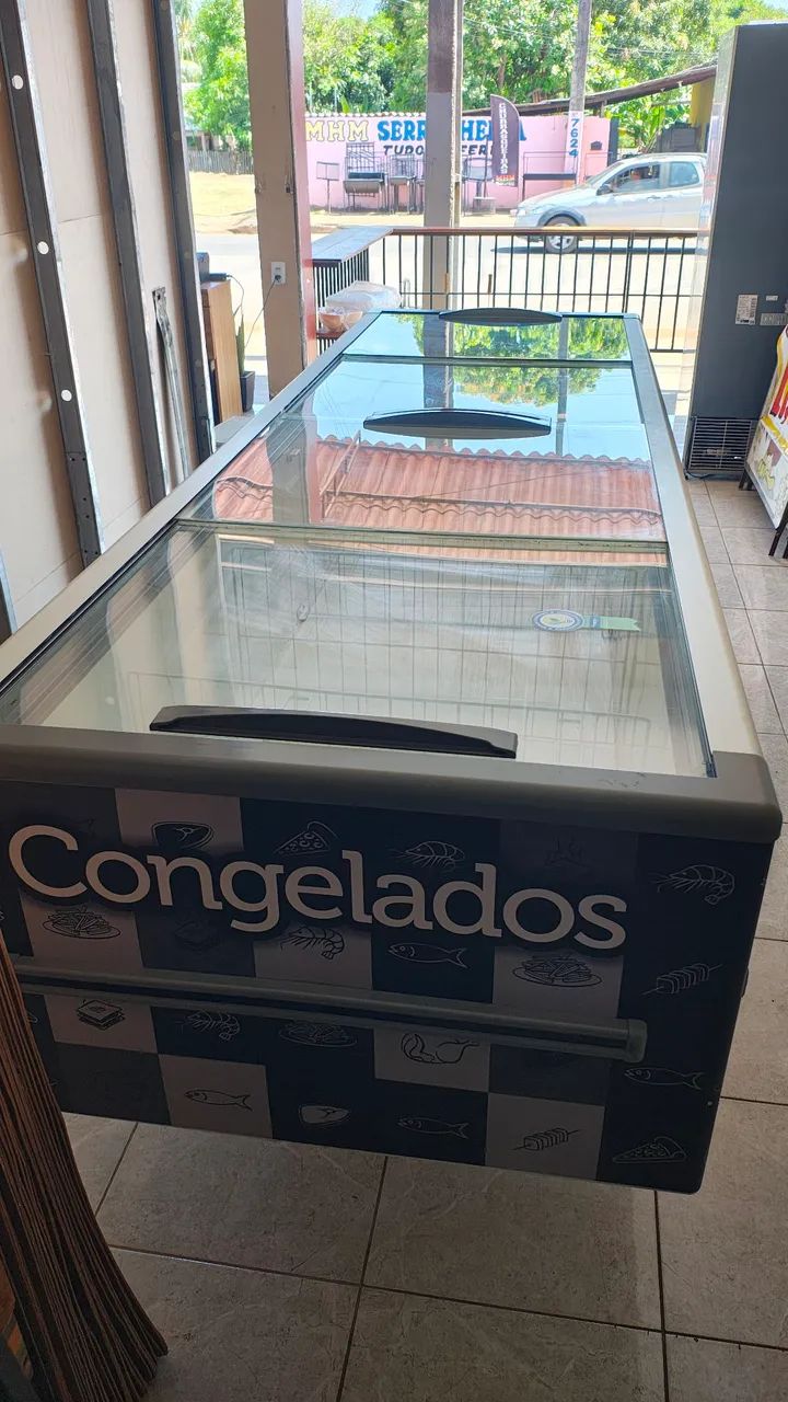 Ilha de congelados com apenas 8 meses de uso  - Foto 5