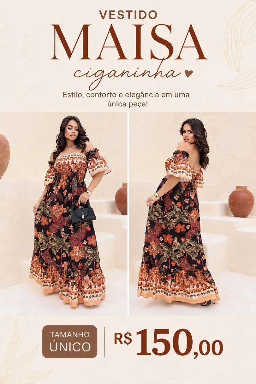 Vestido Ciganinha