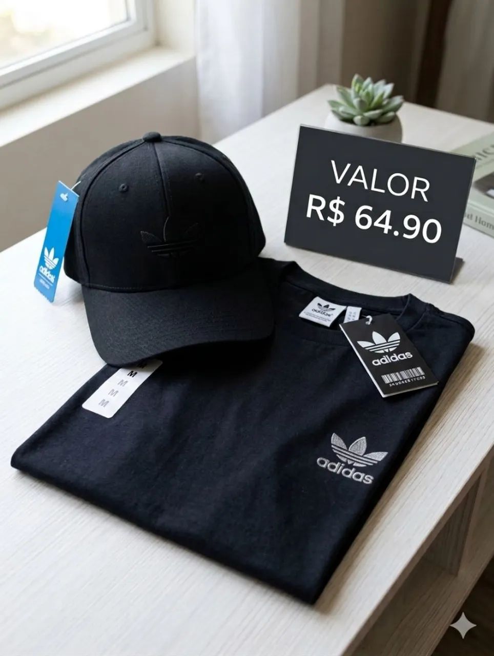Conjunto camiseta +boné  - Foto 2
