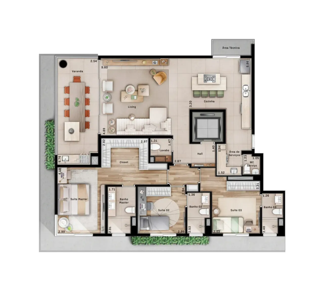 PLANTA 154m²