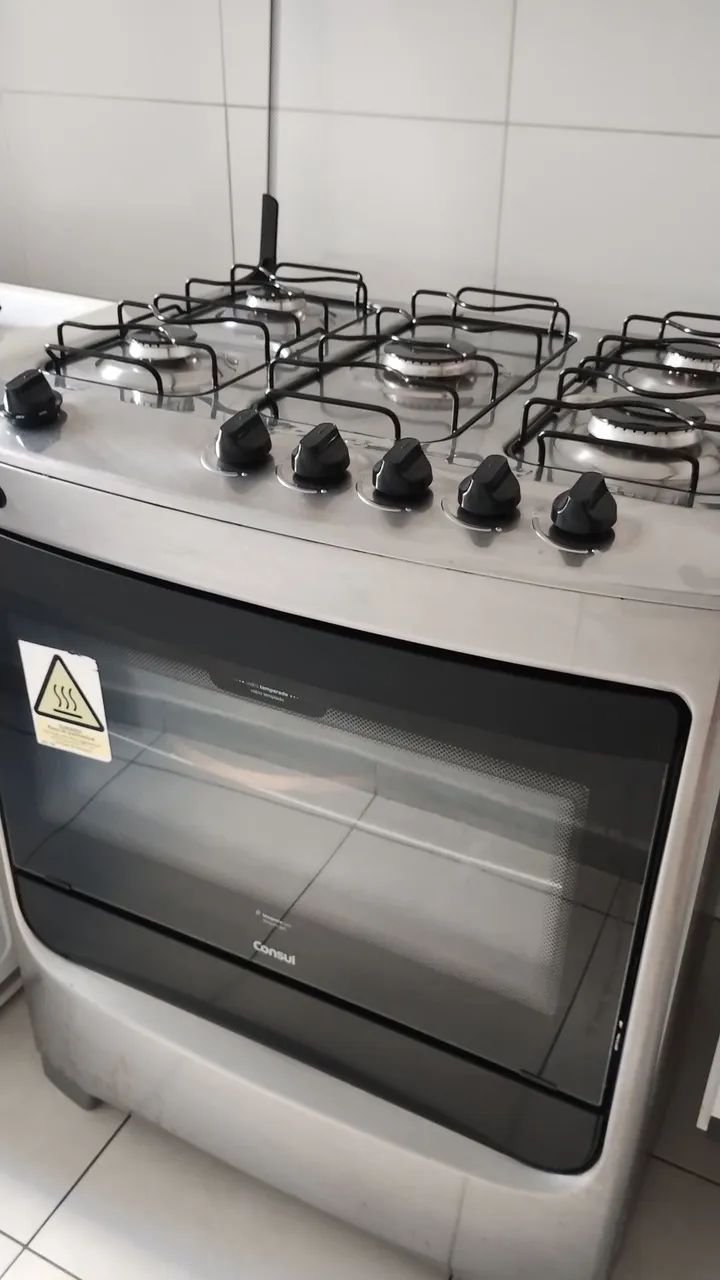 Fogão inox Consul