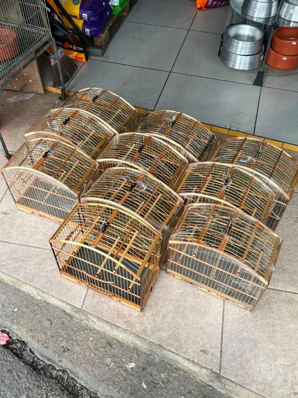 Gaiolas e acessórios 