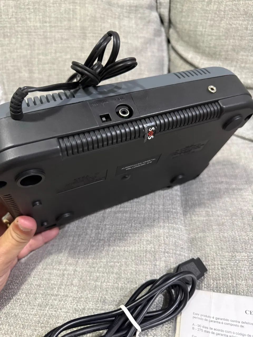 Master System 3 Compact com Sonic na Memória  - Foto 5
