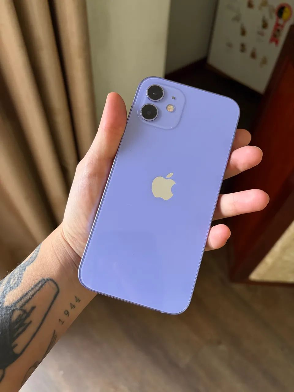 iPhone 12 Lilás 128GB | Caixa Original | Sem Marcas de Uso
