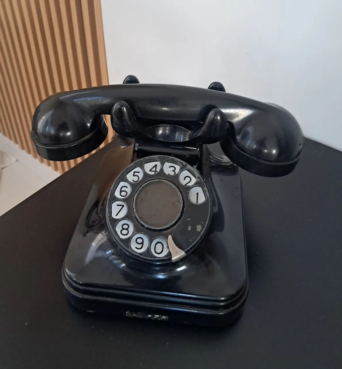 Telefone Antigo Standard Electric Disco Original Anos 60 Colecionador - Foto 3