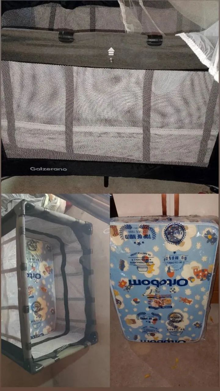 Berço cercado 
