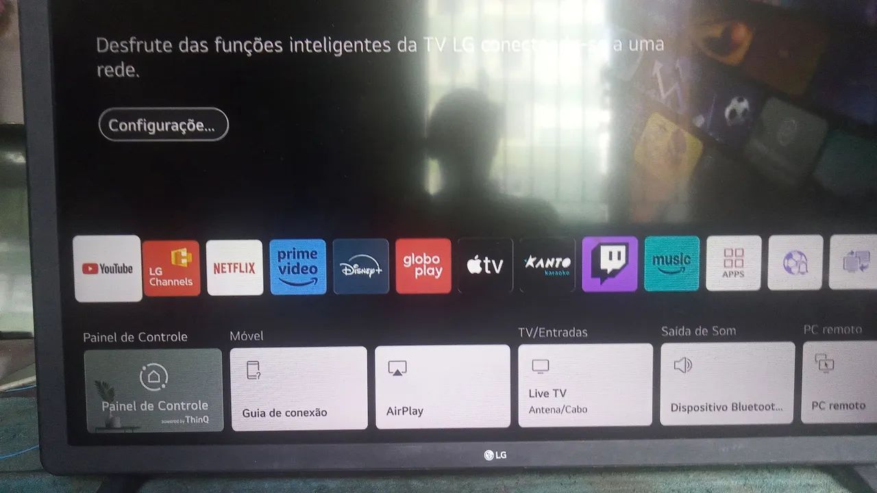 Vendo uma tv LG 32 polegadas smart tudo funcionando - Foto 2