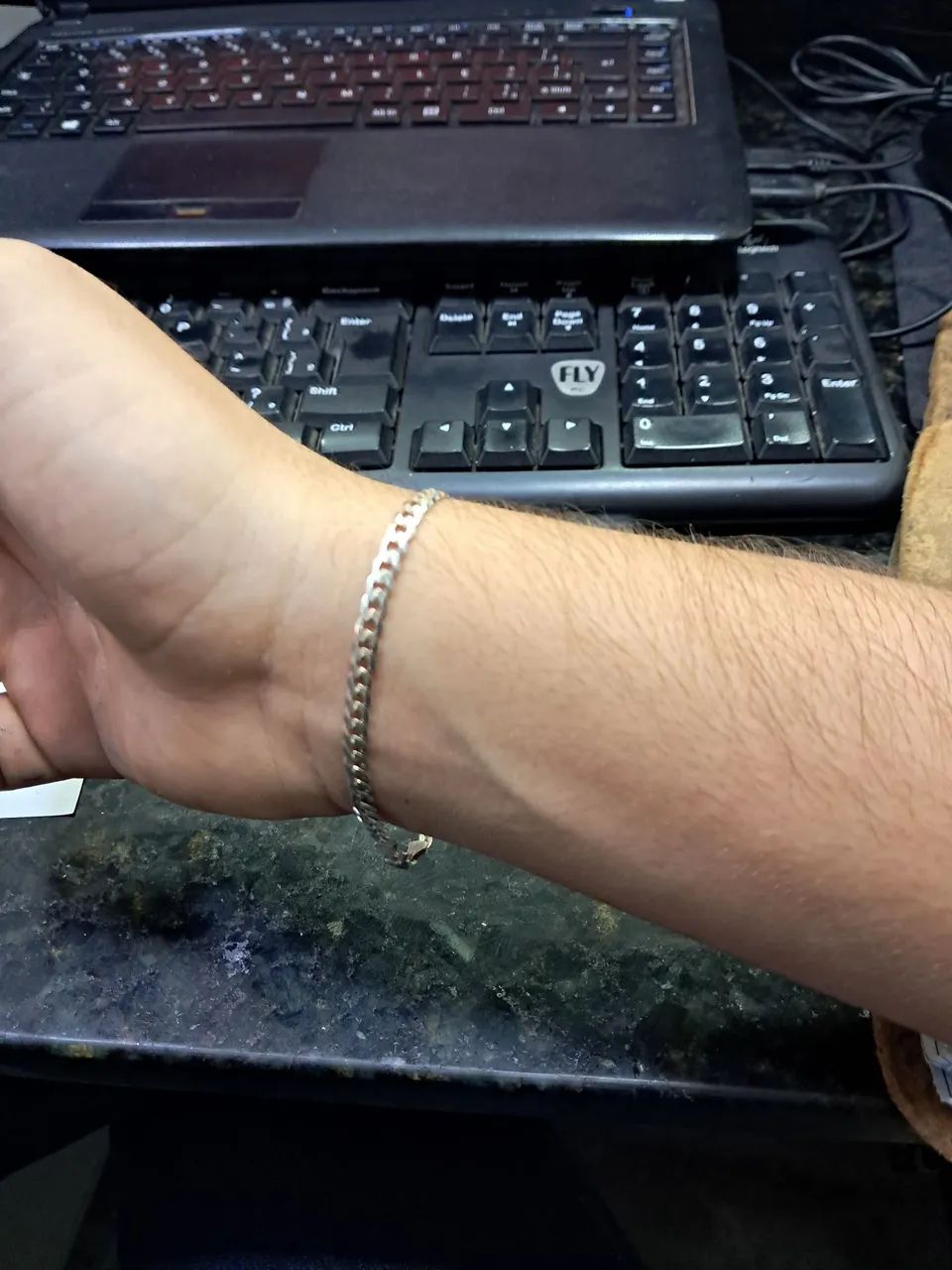 Pulseira prata 925 4.5mm