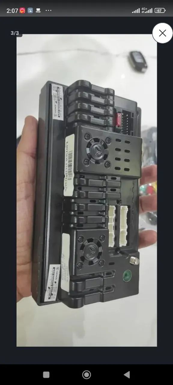 Central Multimídia Kronnos 7p com Android  CarPlay, Android Apple Auto - Analiso trocas  - Foto 4