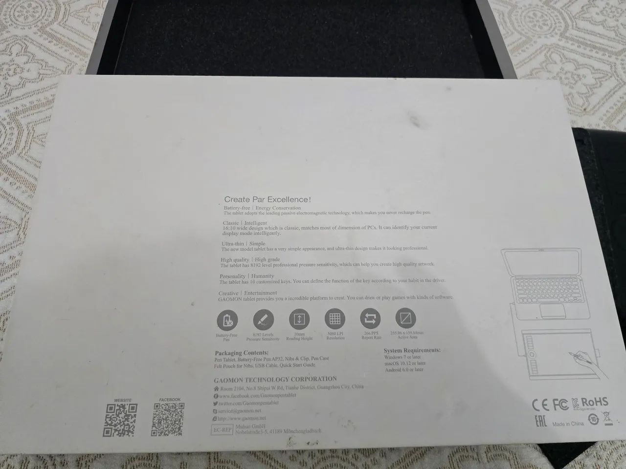 Mesa digitalizadora Gaomon MK10 PRO - Foto 3