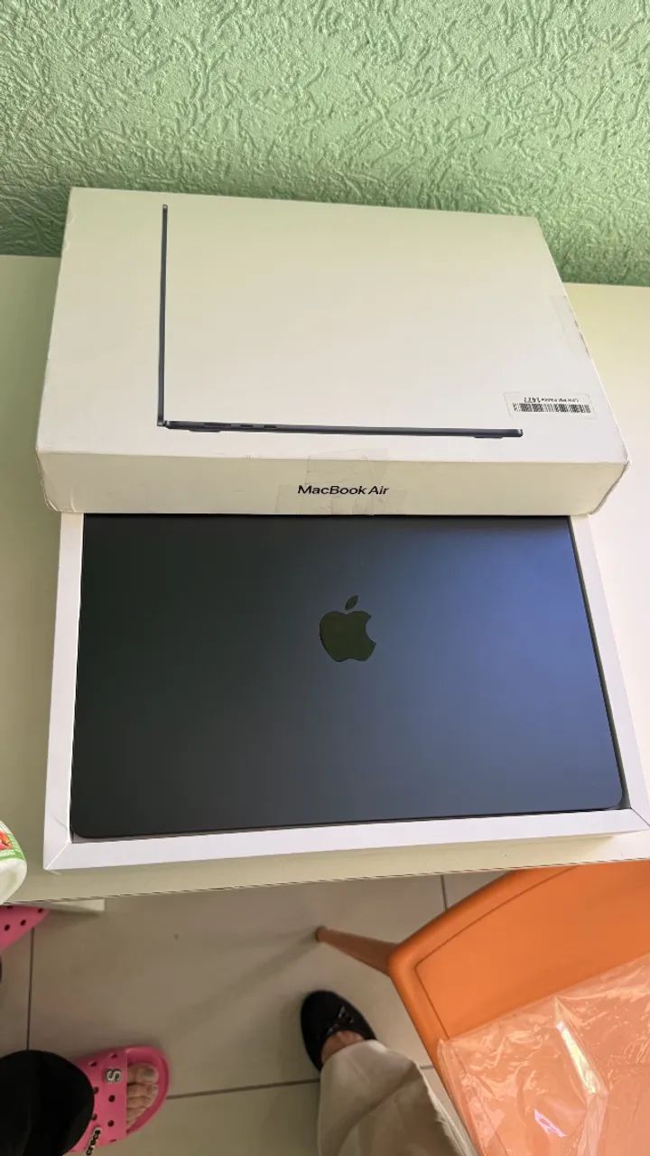 MacBook Air 2025 de 15 Polegadas M4 256 Gb Ssd 16 Gb Azul Meia Noite - Foto 2