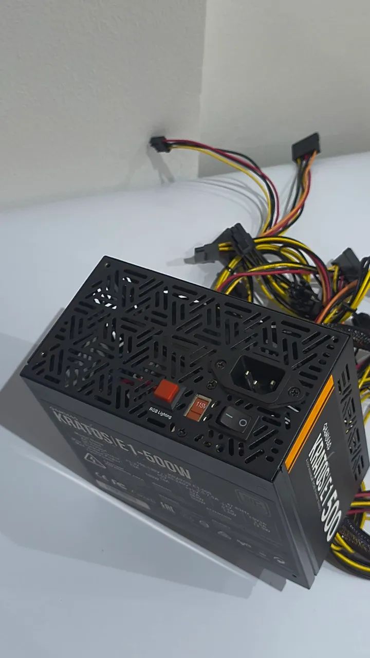 Fonte ATX Kratos E1 500 bivolt - Foto 2