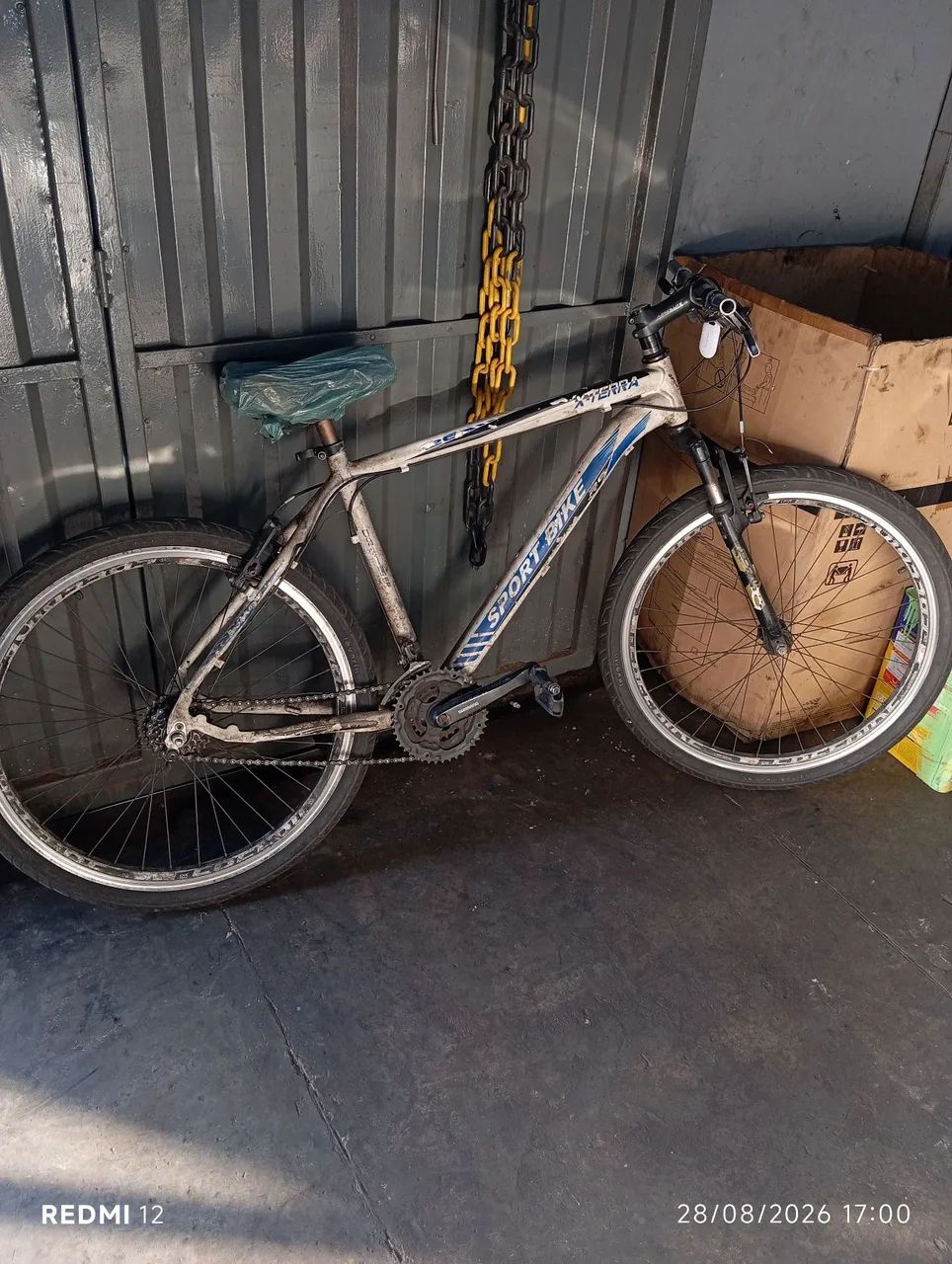 Bicicleta sport bike usada pra pegar e arrumar  - Foto 2