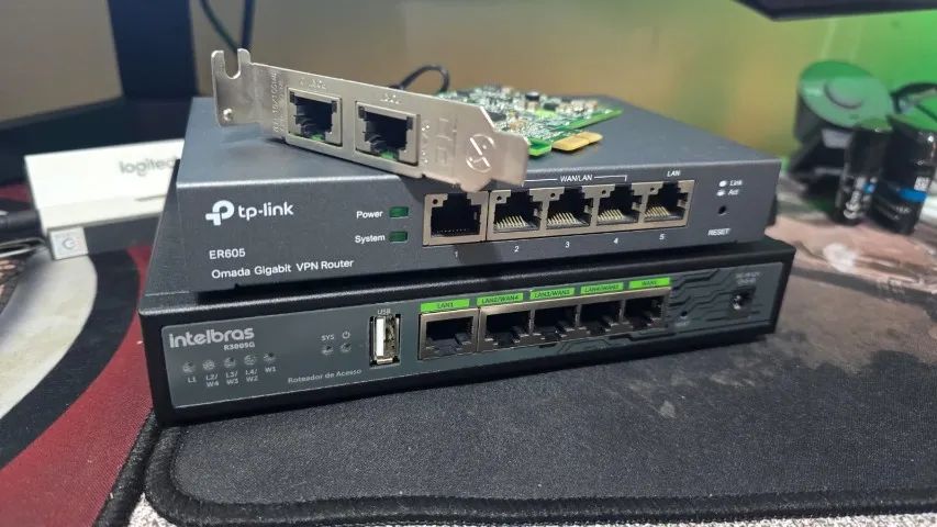LoadBalance e Rede Kit Perfeito TPLink e Inteblbras
