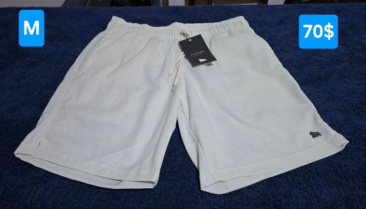 Short linho da Blindagem P, M e G - Foto 2