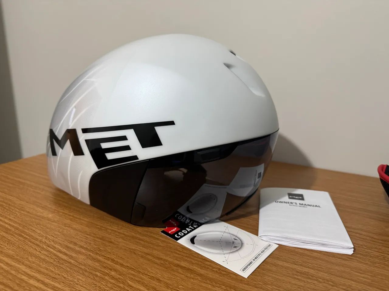 MET Codatronca - Capacete Aero TT/Triathlon - Tam. M