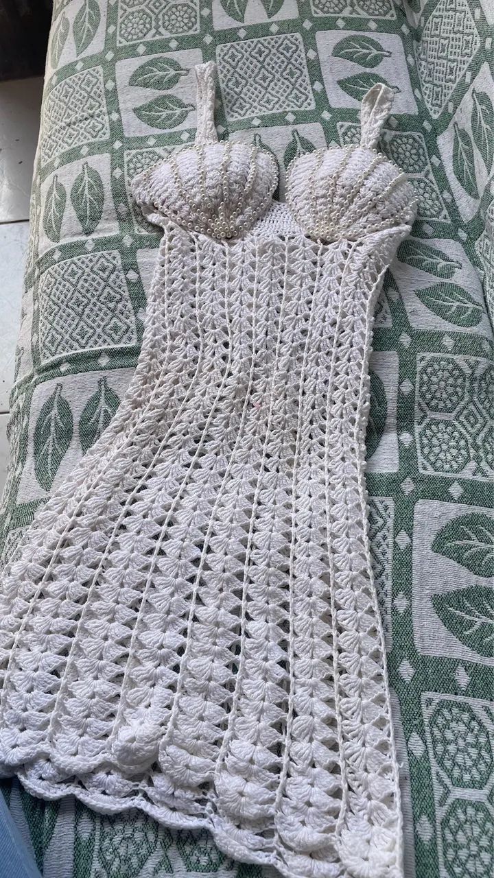 Vestido de crochê  - Foto 3