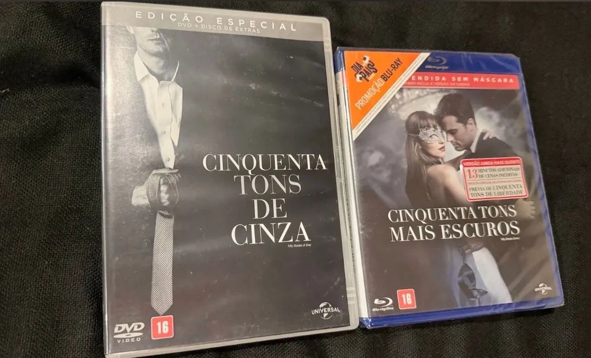 7 DVD e Blu Ray (2 lacrados) - Foto 2