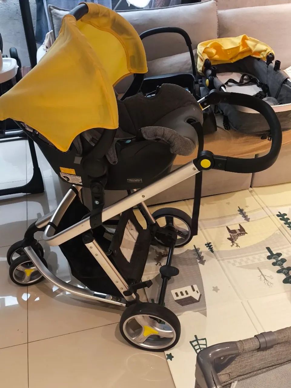 Carrinho com bebê conforto Safety 1 - Foto 4