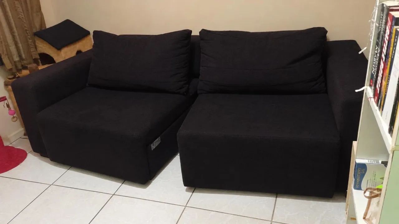 Sofá modular e retrátil 2 lugares  - Foto 3