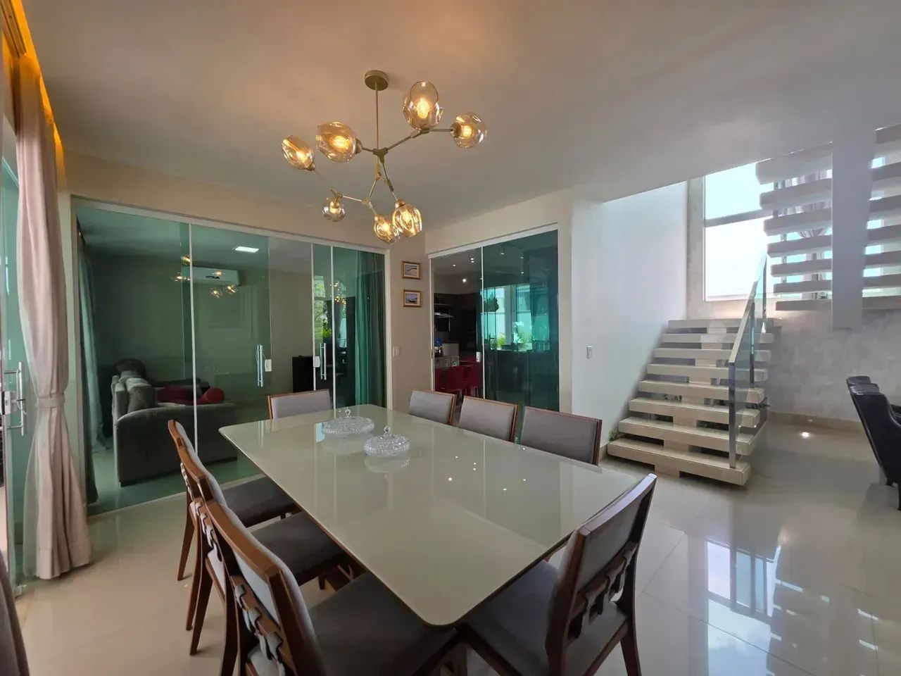 casa no Alphaville Natal mobiliada com 5 suítes e 333m² - Foto 2