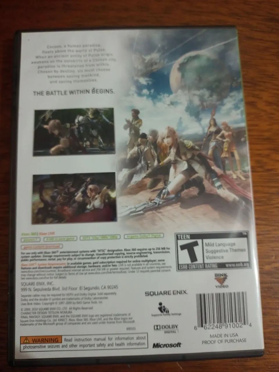 Final fantasy XIII Xbox 360 - Foto 2