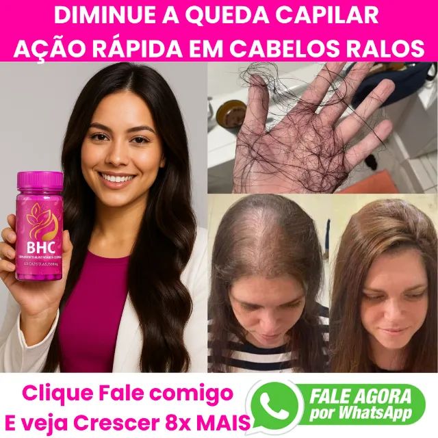 BHC hair Premium - PAGUE NA ENTREGA/ENTREGA GRÁTIS