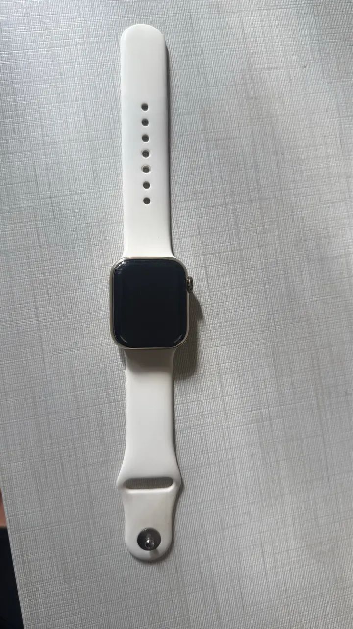 Apple Watch Série 8 GPS celular gold 41 mm - Foto 3