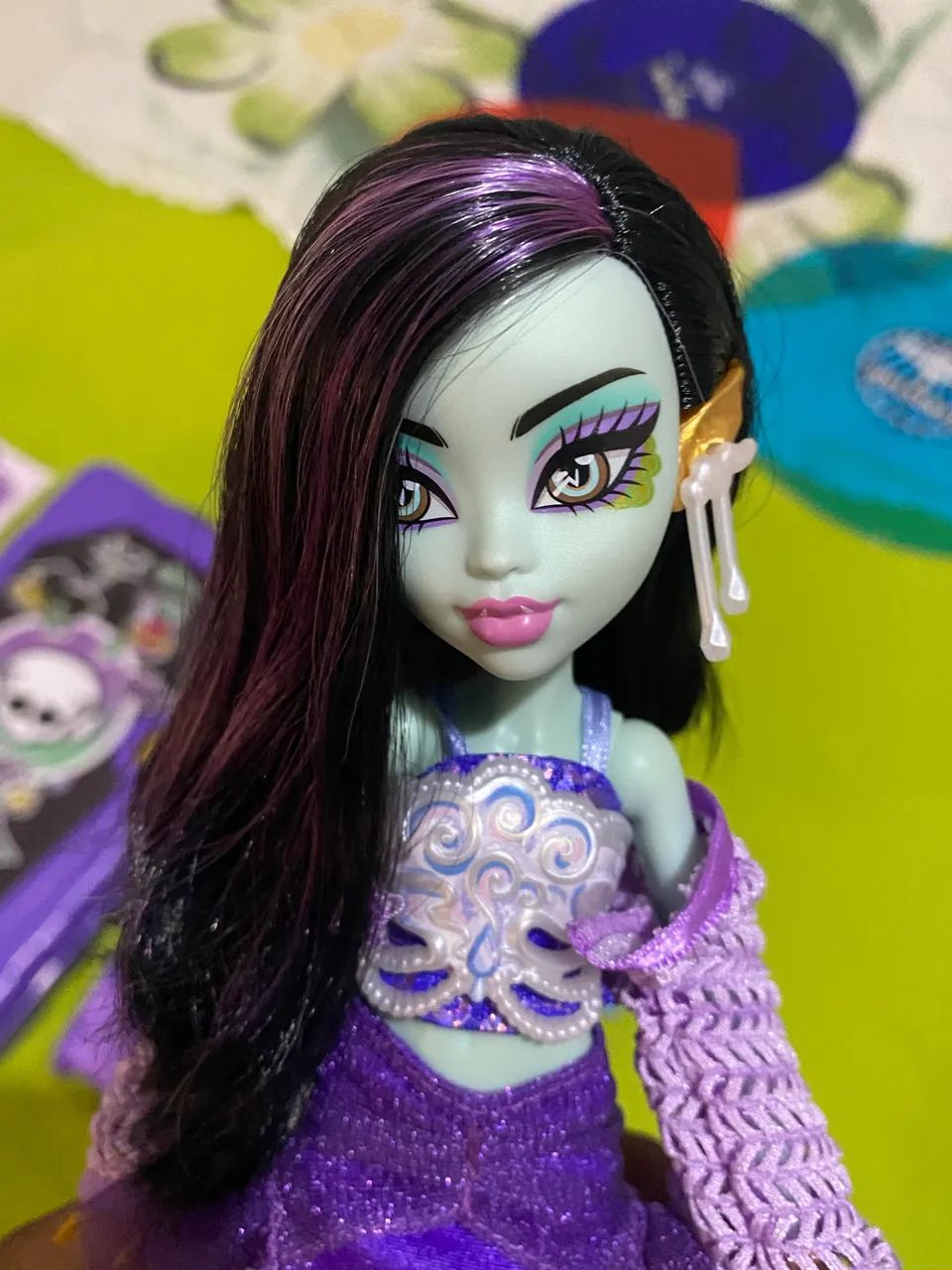 Boneca Monster High G3 Jinafire long oásis completa  - Foto 4