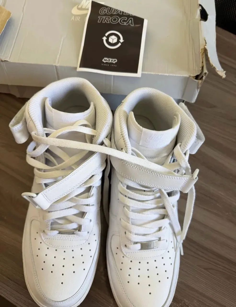 Nike Air Force 1 mid 07 - Branco - Foto 5