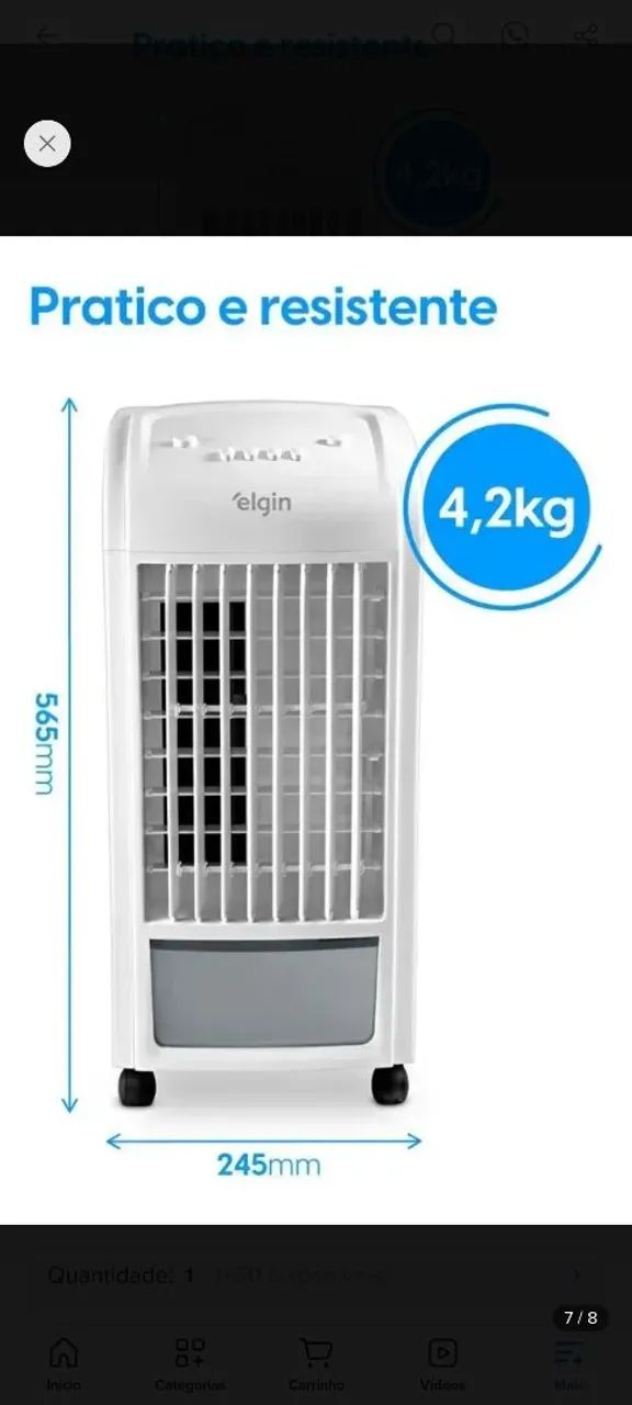 Ventilador climatizador  - Foto 2