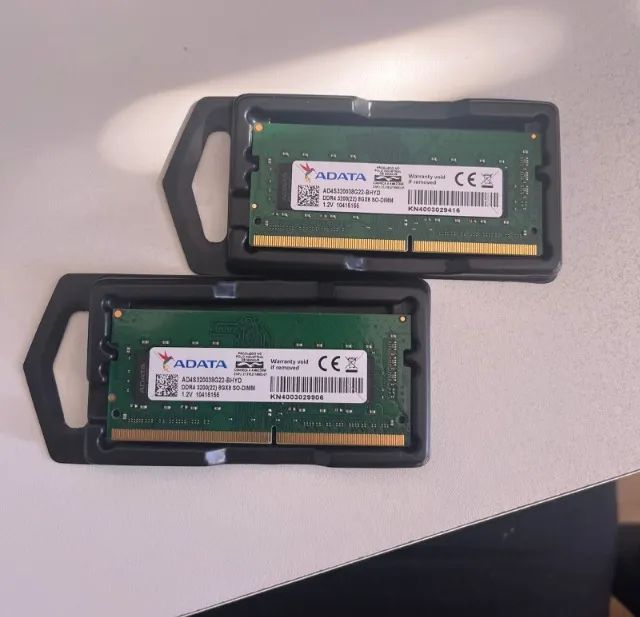 Memórias RAM para Notebook - 16GB (2x8GB) DDR4 3200MHz