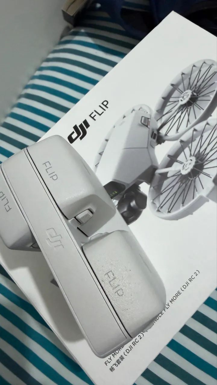DJI Flip Combo Fly More - Novíssimo! Apenas 3 voos - Foto 4