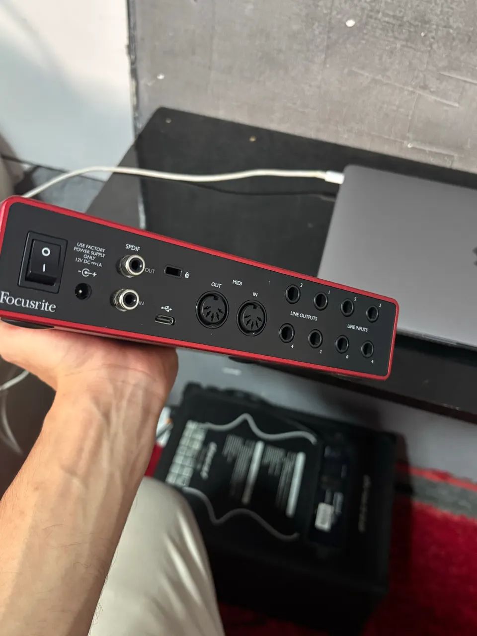 Placa de áudio Focusrite 8i6 - Foto 3