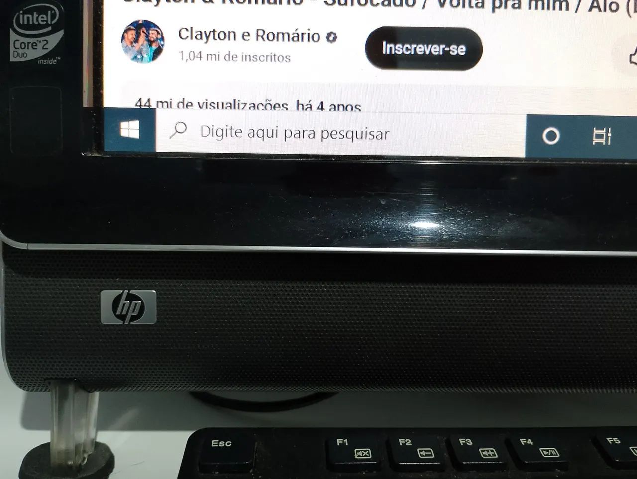 All in One HP touchscreen 4 RAM 2.17 GHz - Foto 3