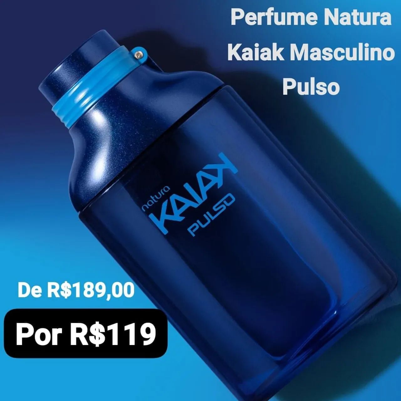 Perfume masculino Natura Kaiak Pulso