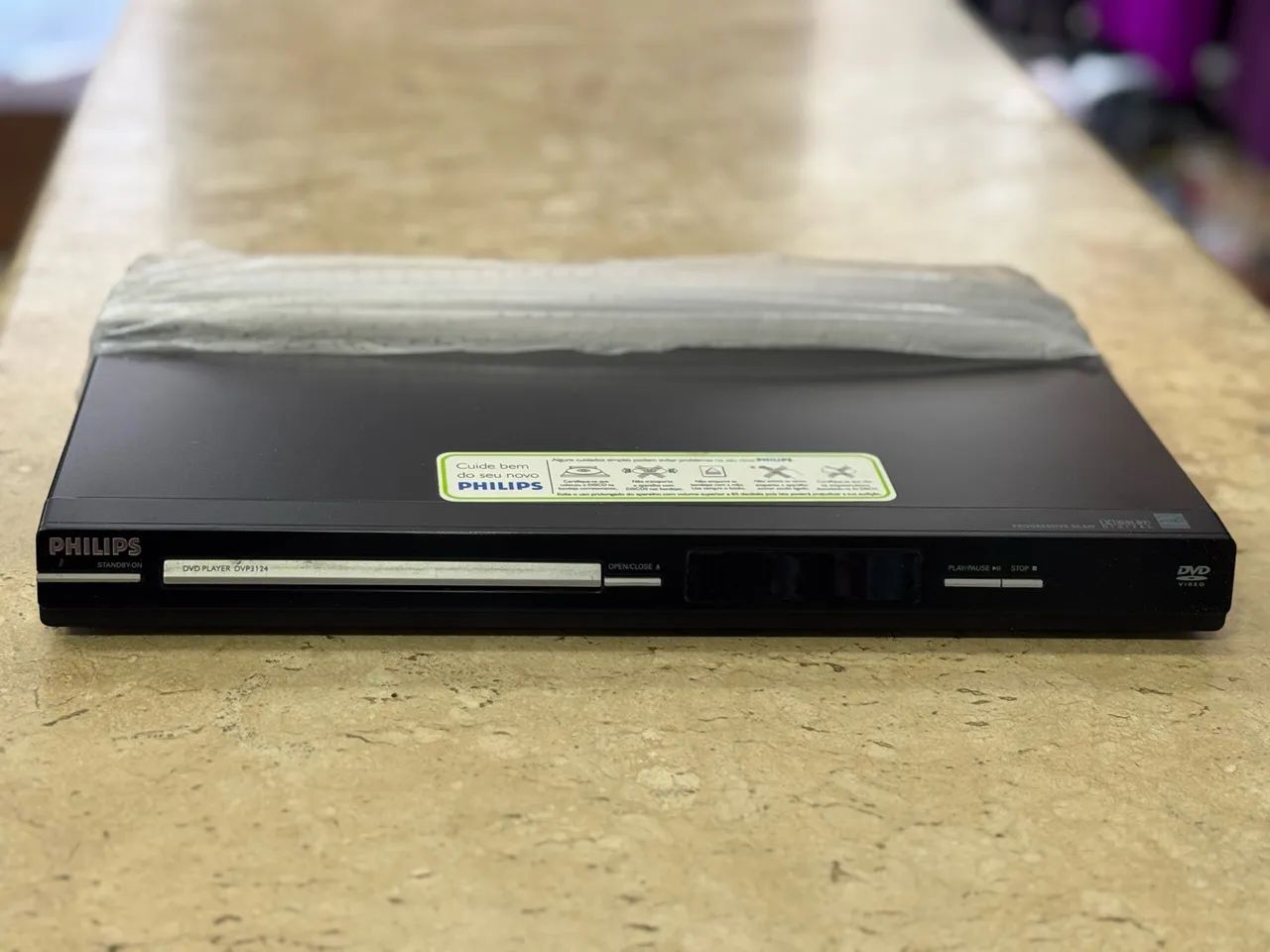 DVD Philips 3124 sem controle