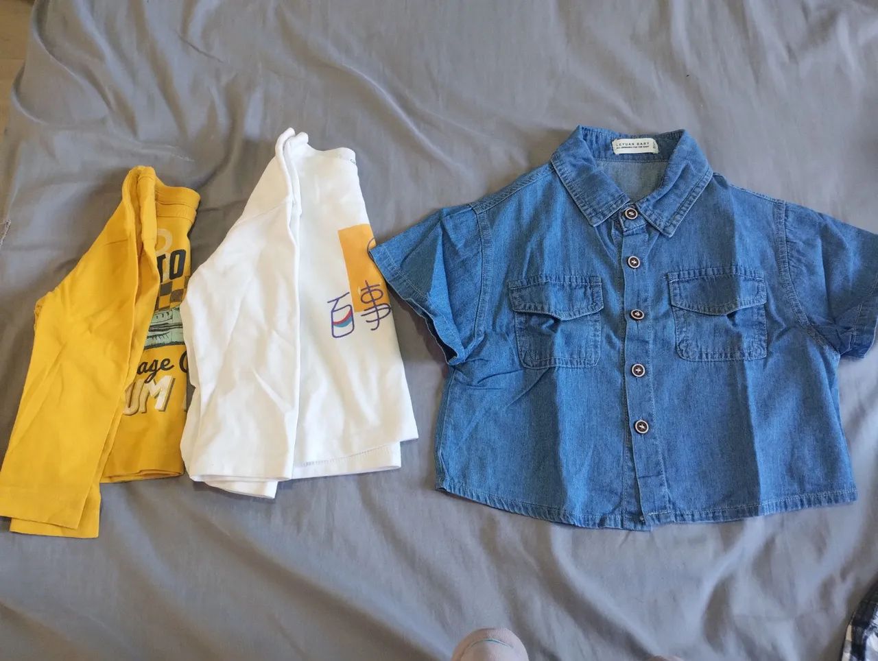 Kit com 9 roupas infantis  - Foto 4