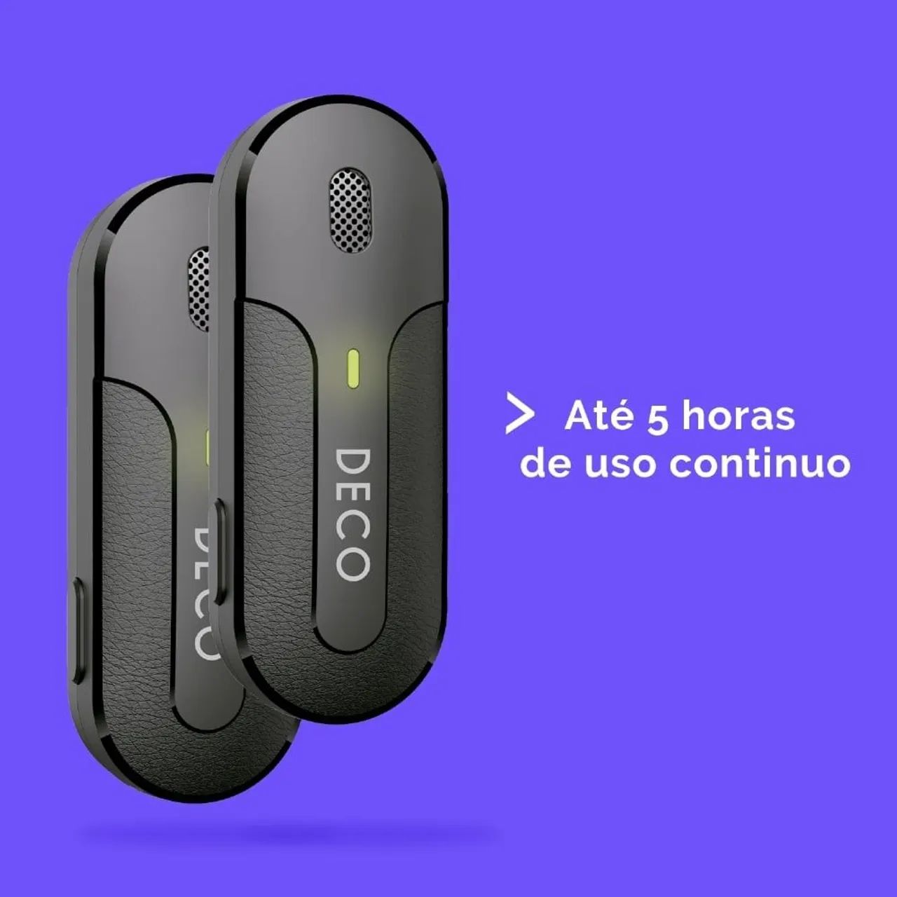 Microfone de Lapela Sem Fio | DECO - Foto 4