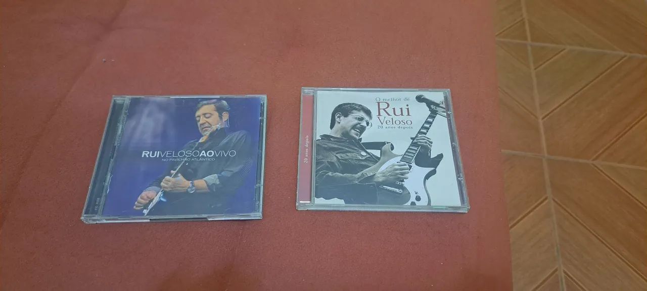 2 cd e dvd importados RUI VELOSO 100,00 cada.